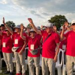 Juramento a la bandera de los deportistas