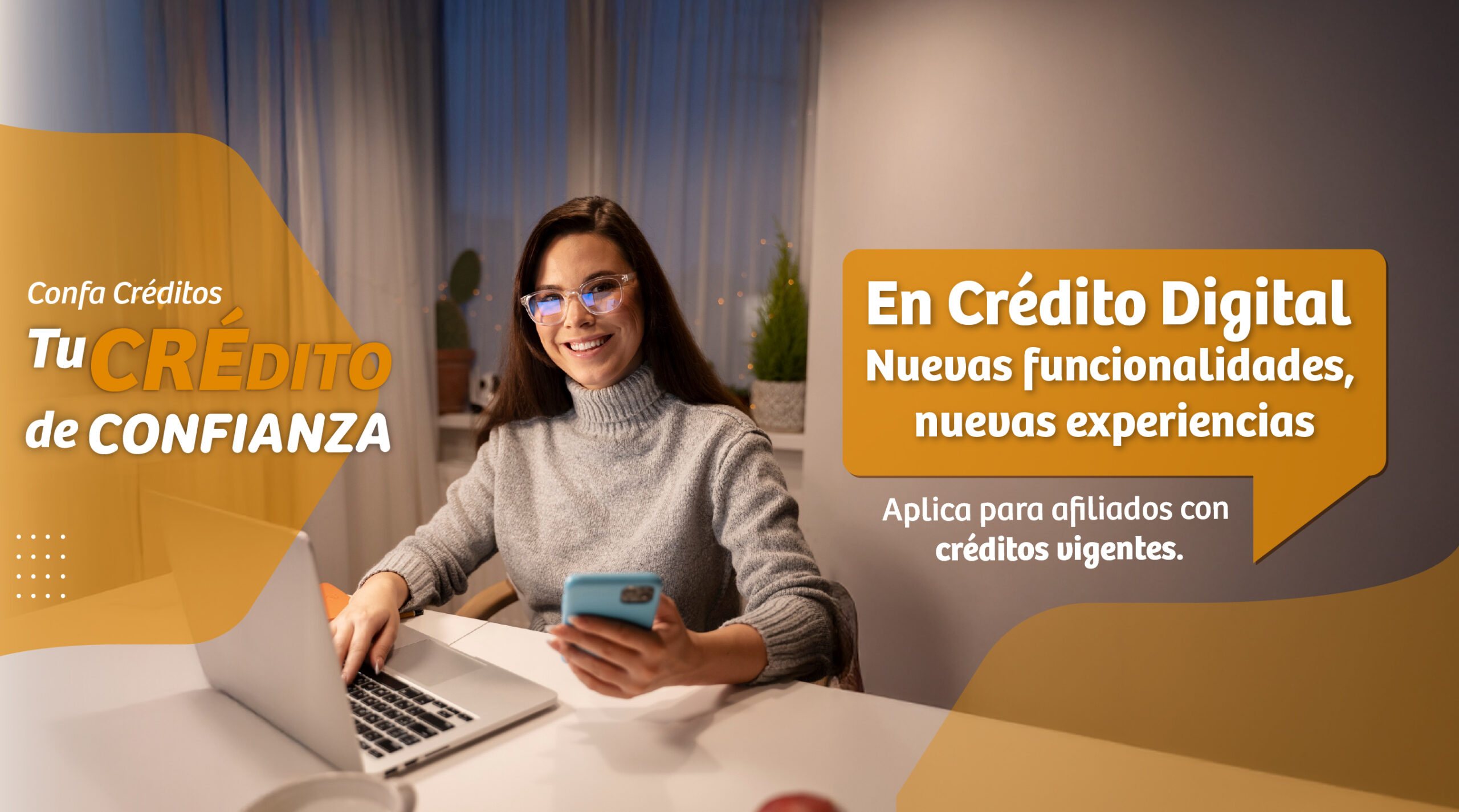 En crédito digital contamos con nuevas funcionalidades