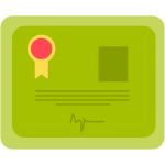 Icono de certificado