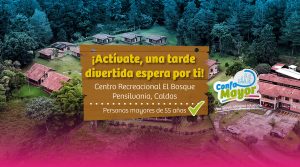 Observas parte del Centro recreacional El Bosque