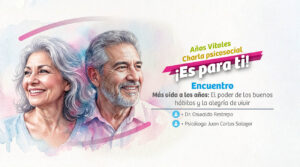 INVITACION ENCUENTRO MAS VIDA A LOS AÑOS PARA PERSONAS MAYORES